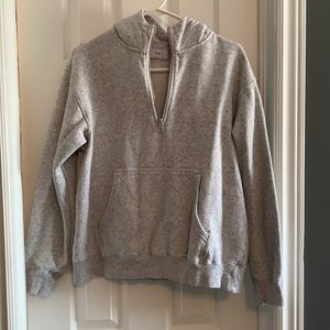 Aritzia, grey hoodie